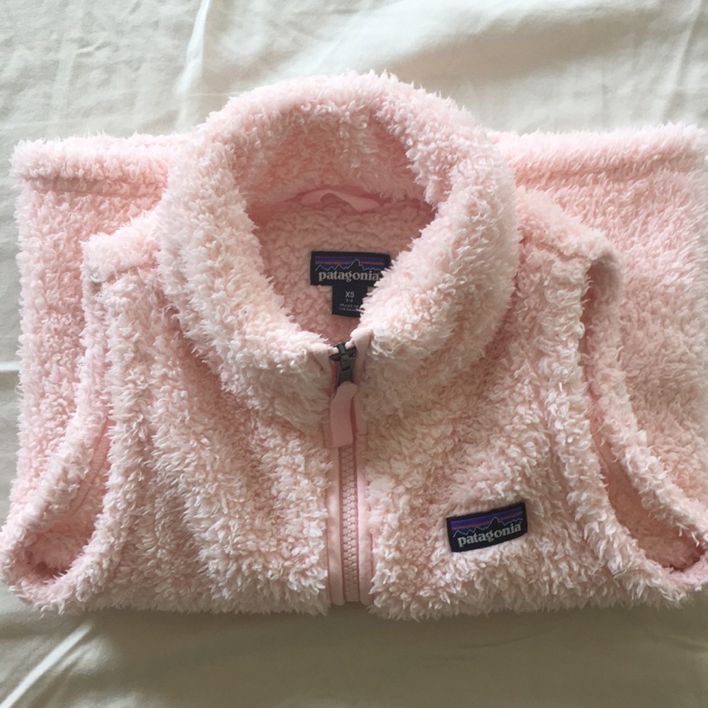 Patagonia Los Gatos Pink Fleece Vest